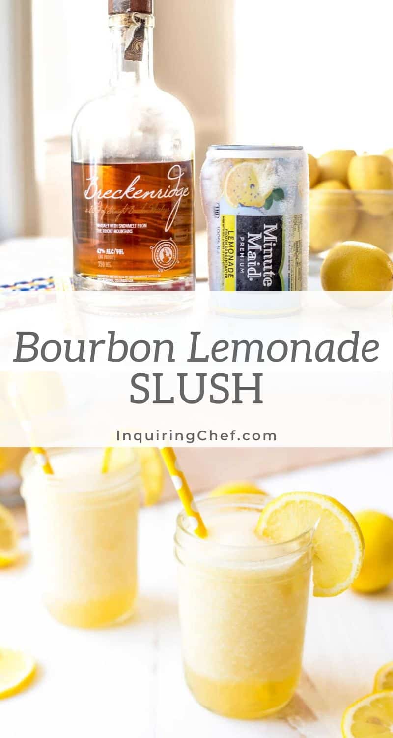 bourbon lemonade slush