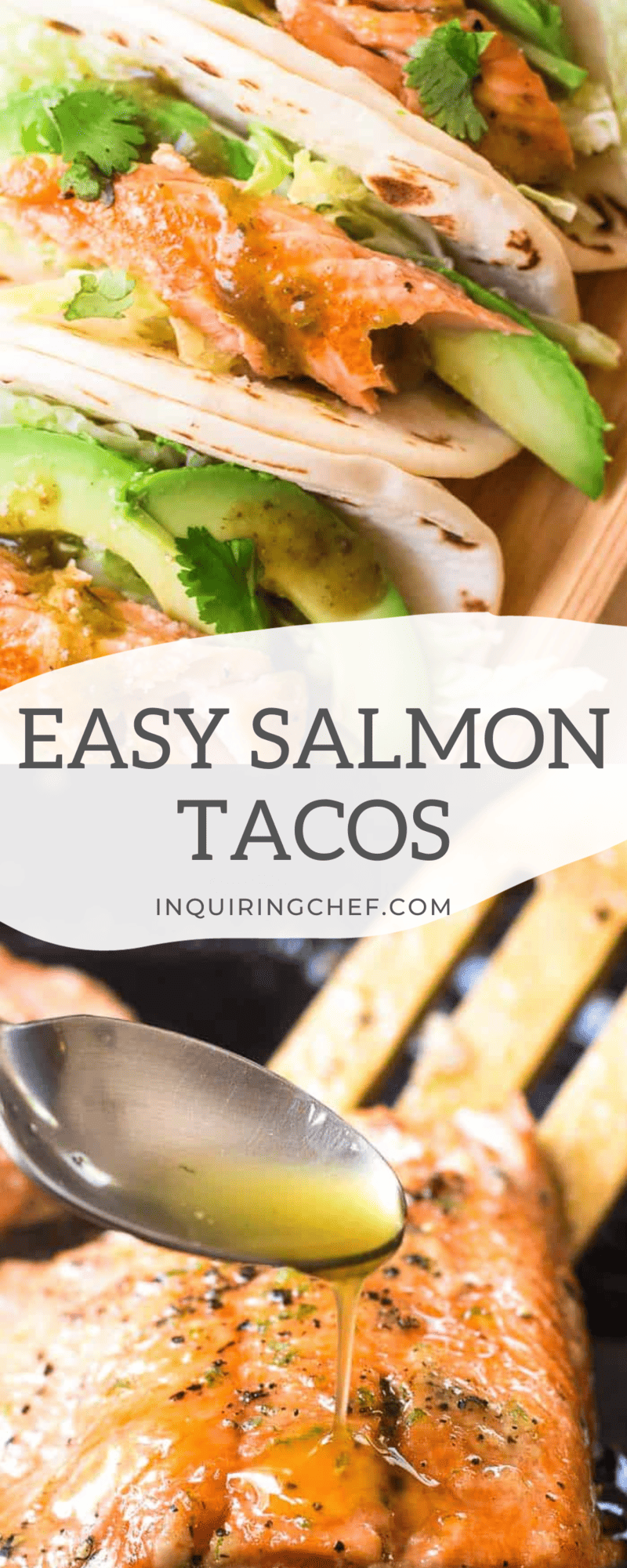 salmon tacos