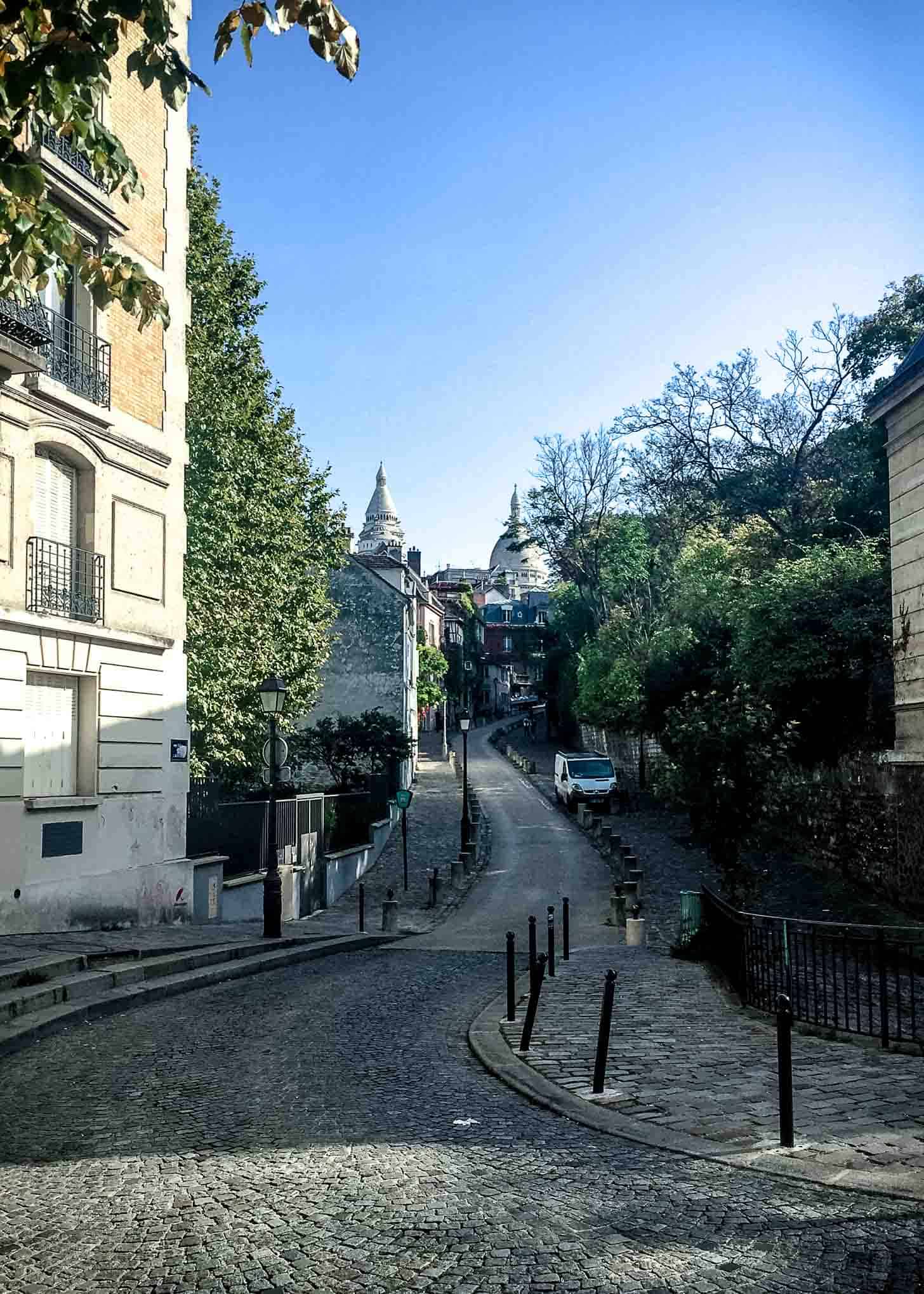 quiet Paris neighborhood