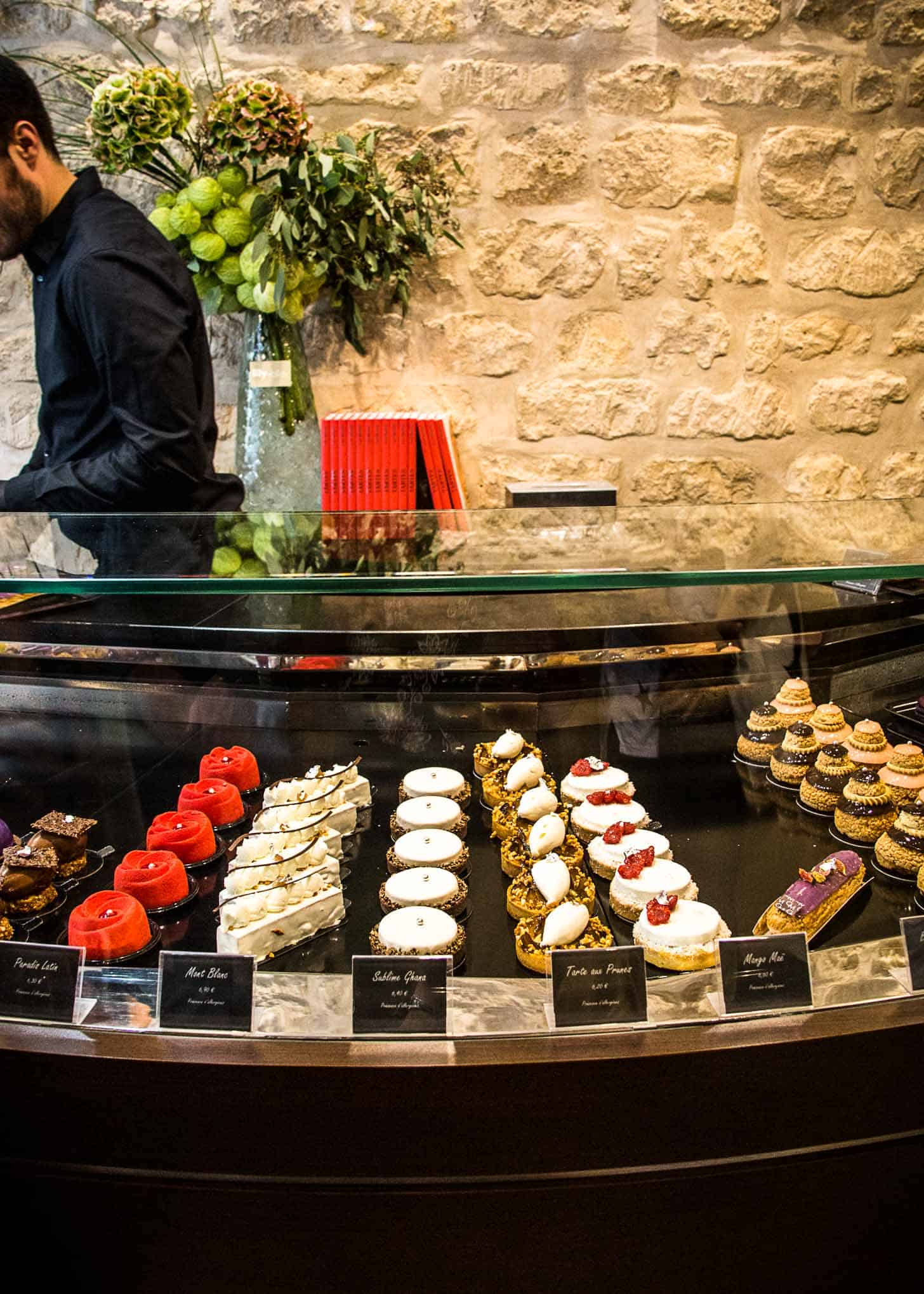 French patisserie in a shop