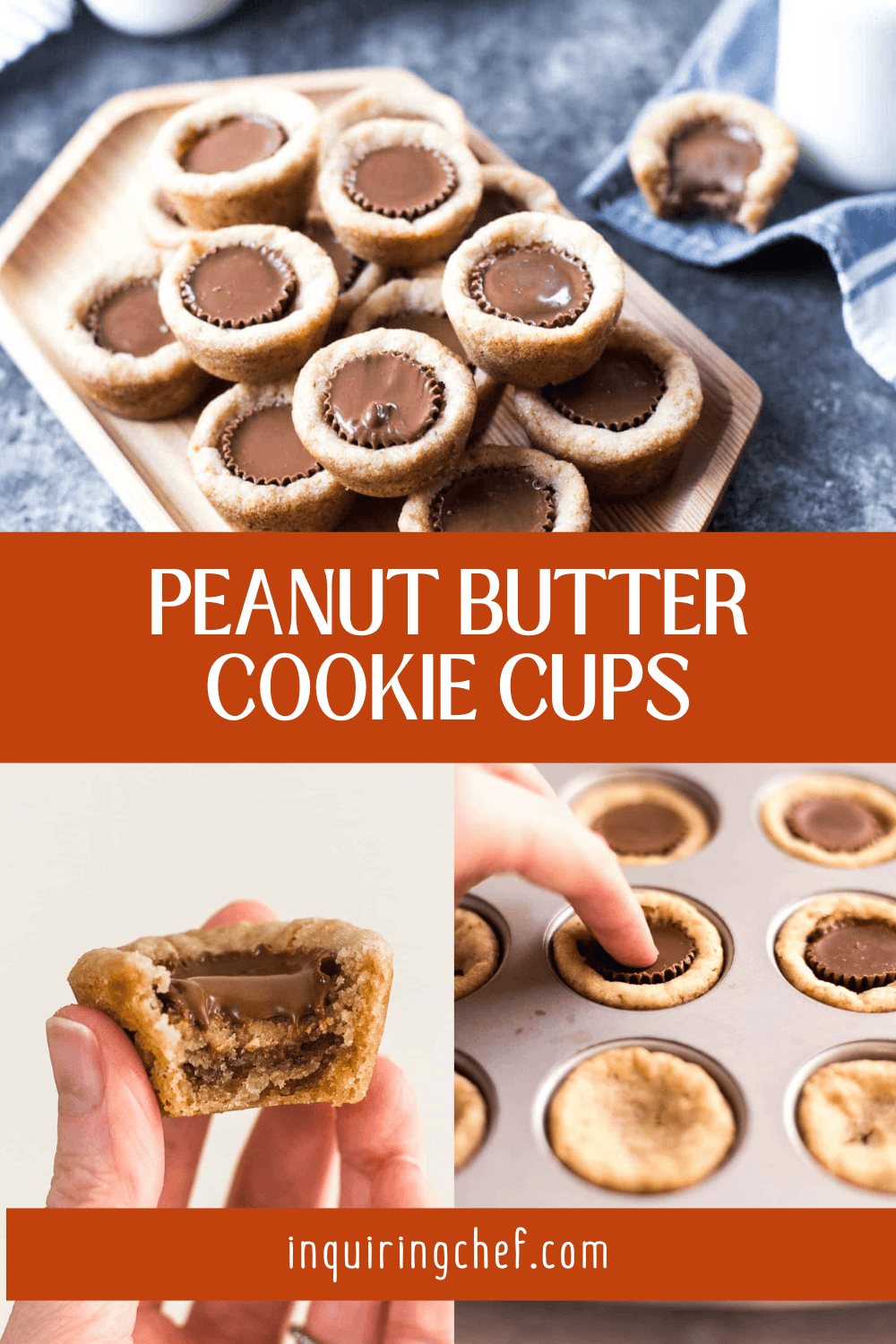 peanut butter cookie cups
