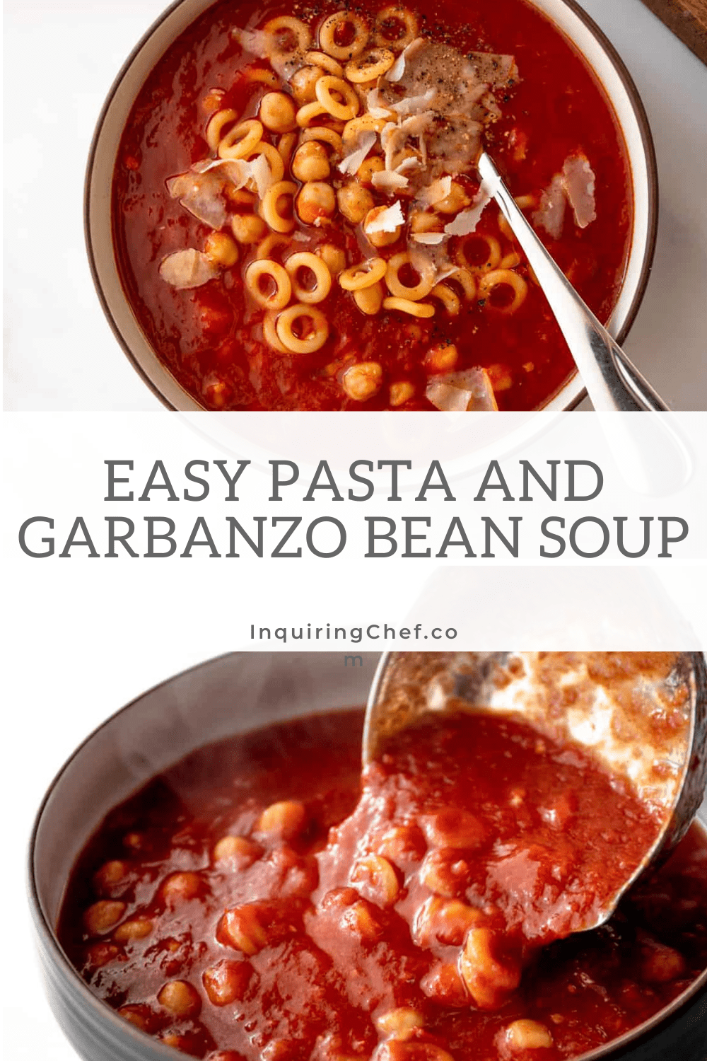 Garbanzo Bean And Pasta Soup Recipe 7984