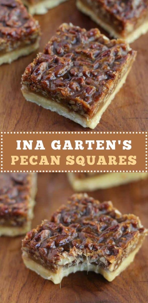 Ina Garten's Pecan Squares