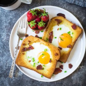 Brioche Baked Egg in a Hole