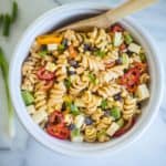 Pasta Salad with Creamy Chipotle Dressing