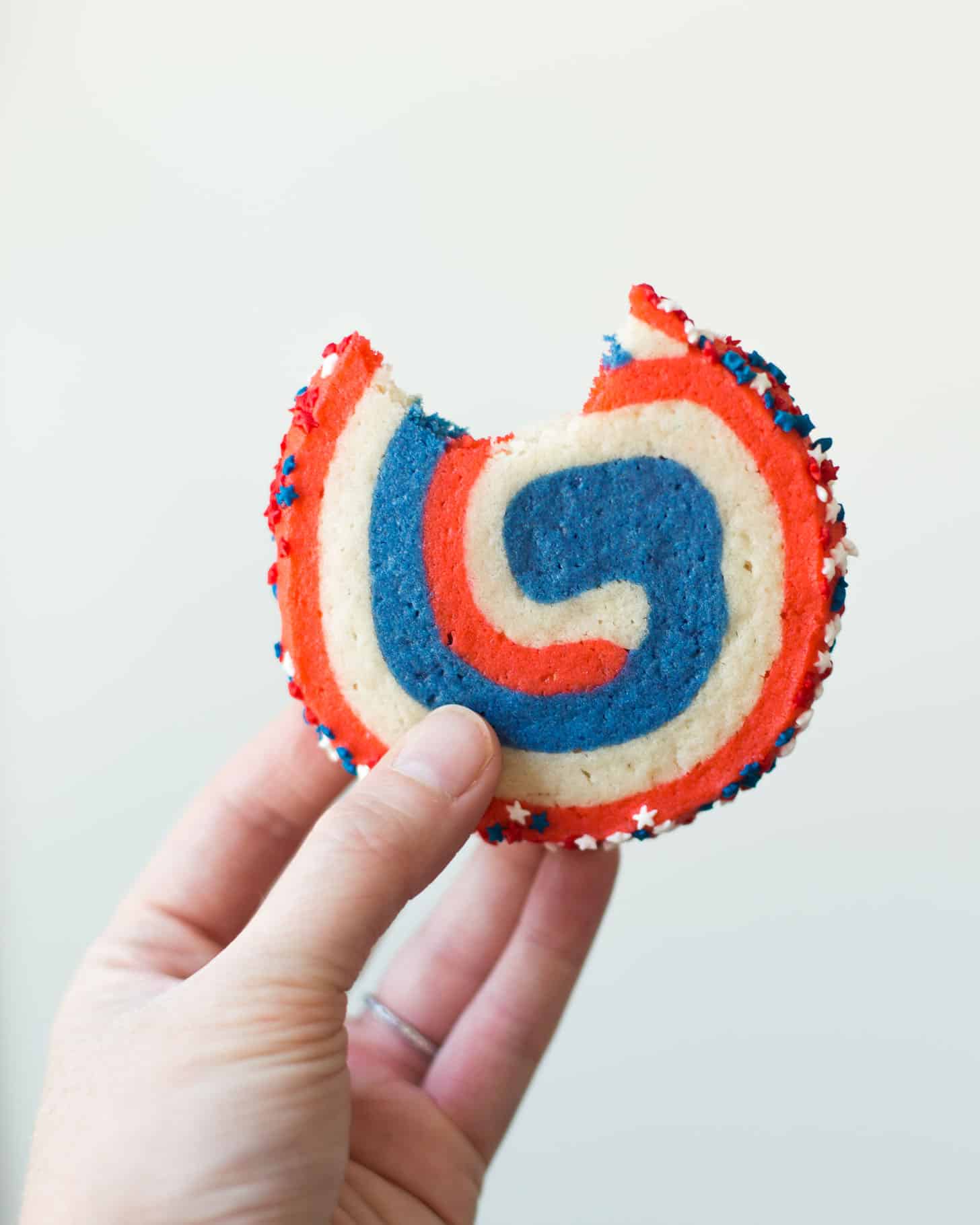 Red White and Blue Pinwheel Recipe - Atlantas Frugal Mom