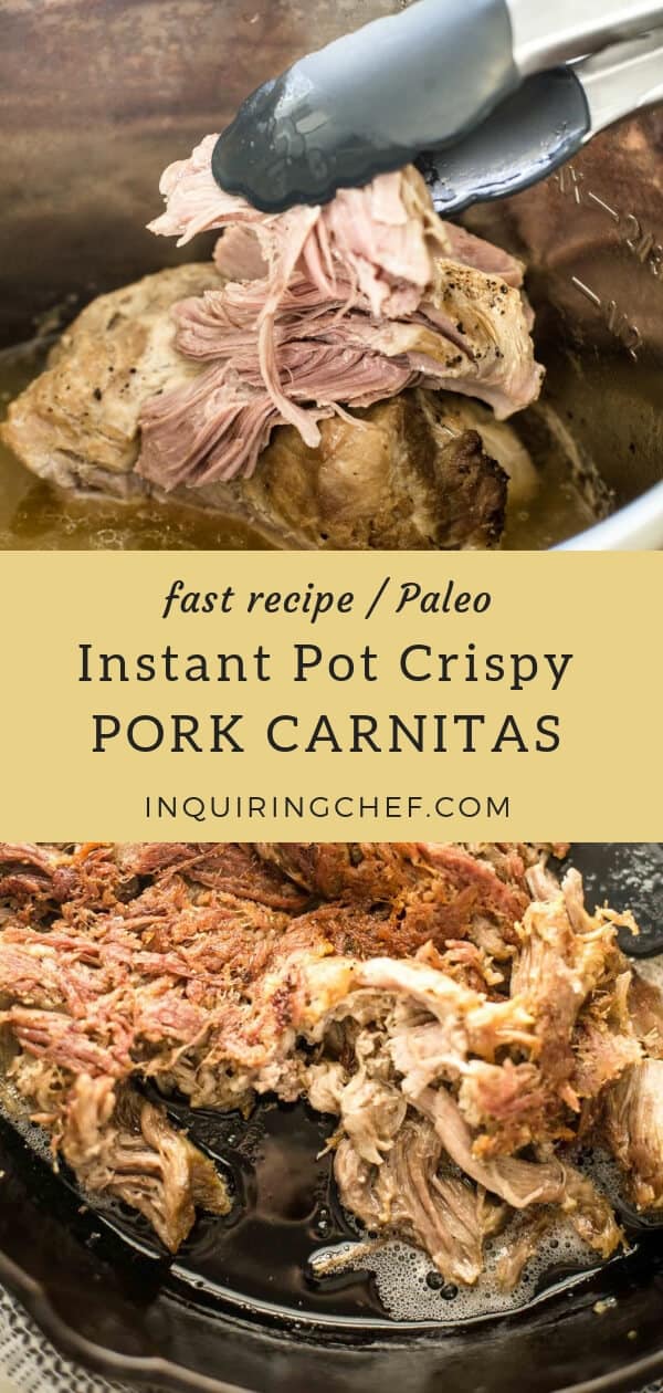 Instant Pot Crispy Pork Carnitas recipe - 2