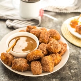 Pumpkin Spice Pretzel Bites