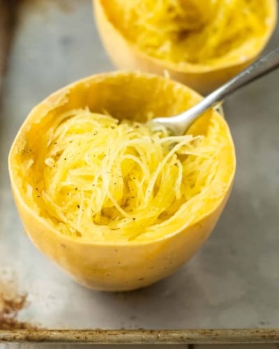 Spaghetti Squash Egg Nests