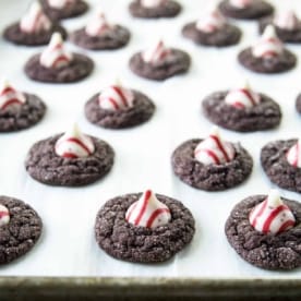 Chocolate Peppermint Blossoms