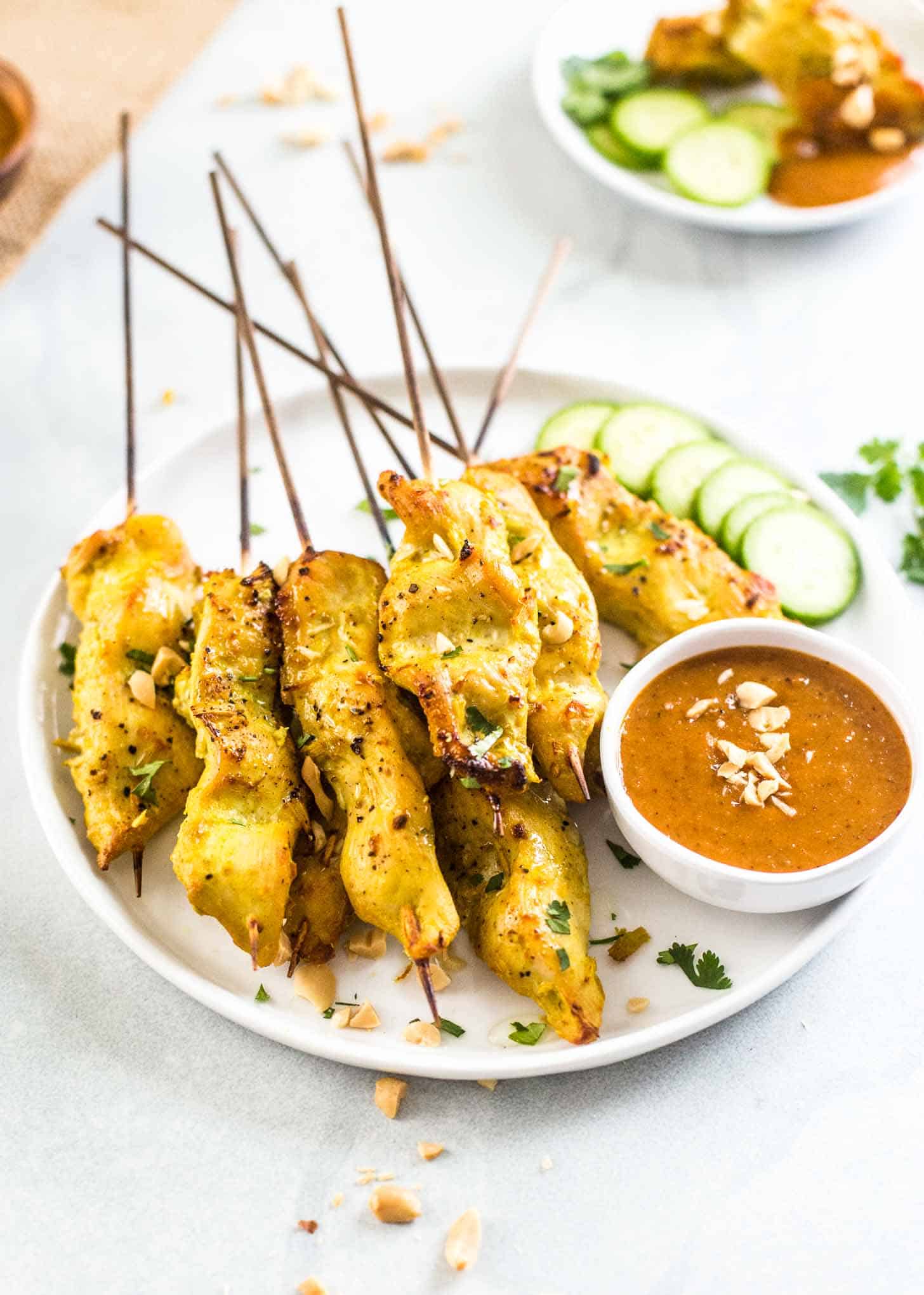 Thai Chicken Satay Calories