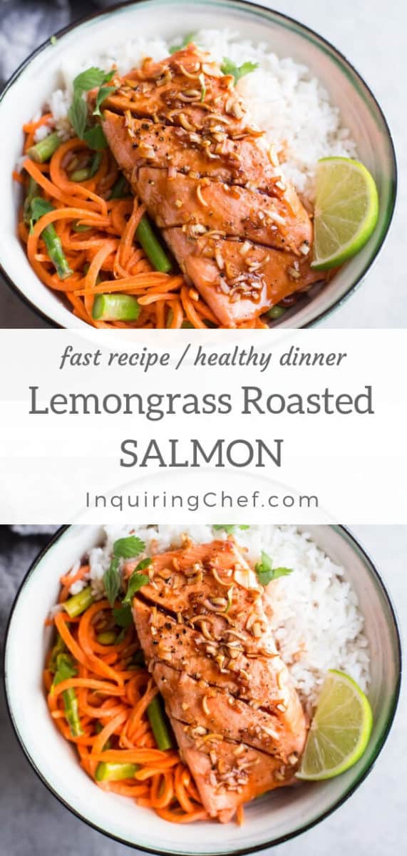 Lemongrass Roasted Salmon