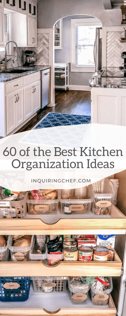 60+ Best Kitchen Organization Ideas
