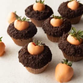 carrot patch cupcakes