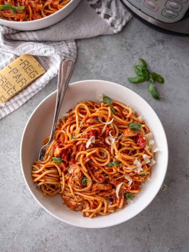 How to make Chicken Spaghetti in the Instant Pot Inquiring Chef