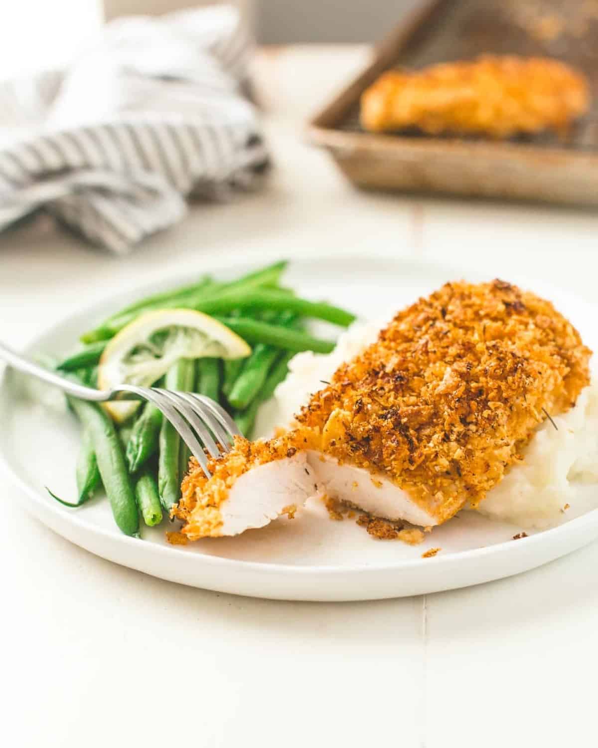 Crispy Baked Cornflake Chicken