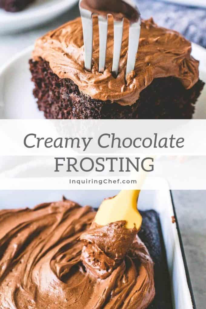 Easy Creamy Chocolate Frosting