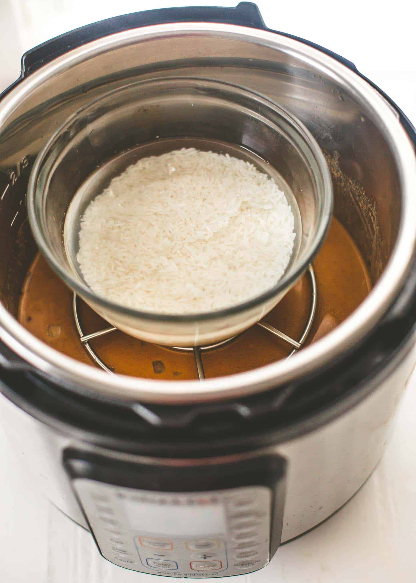 cooking rice in an instant pot