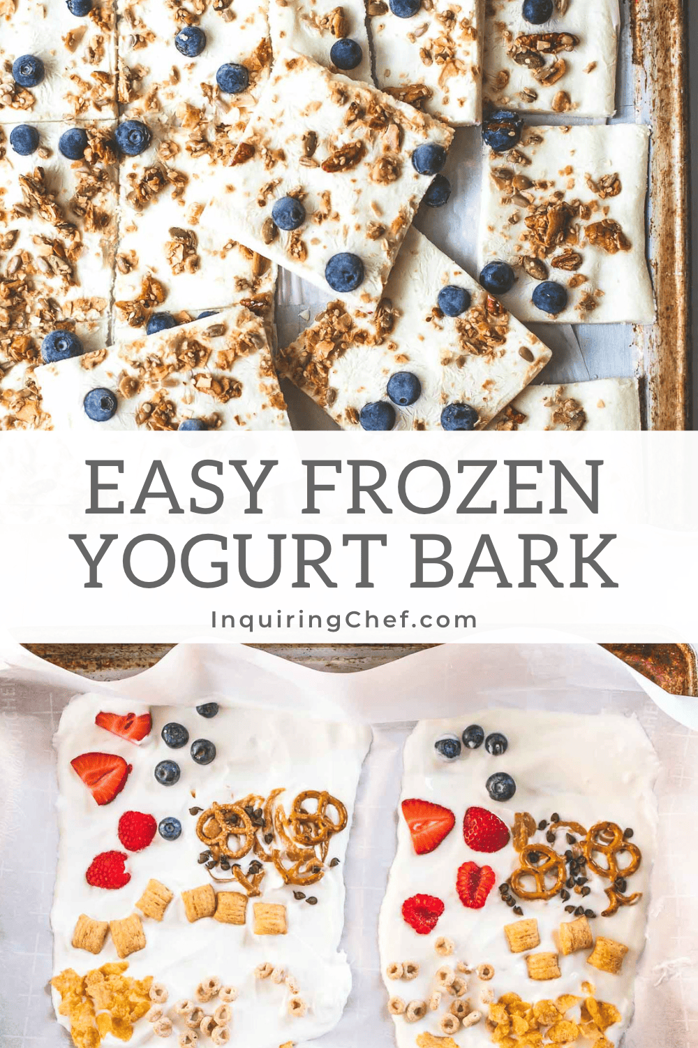 Frozen Yogurt Bark