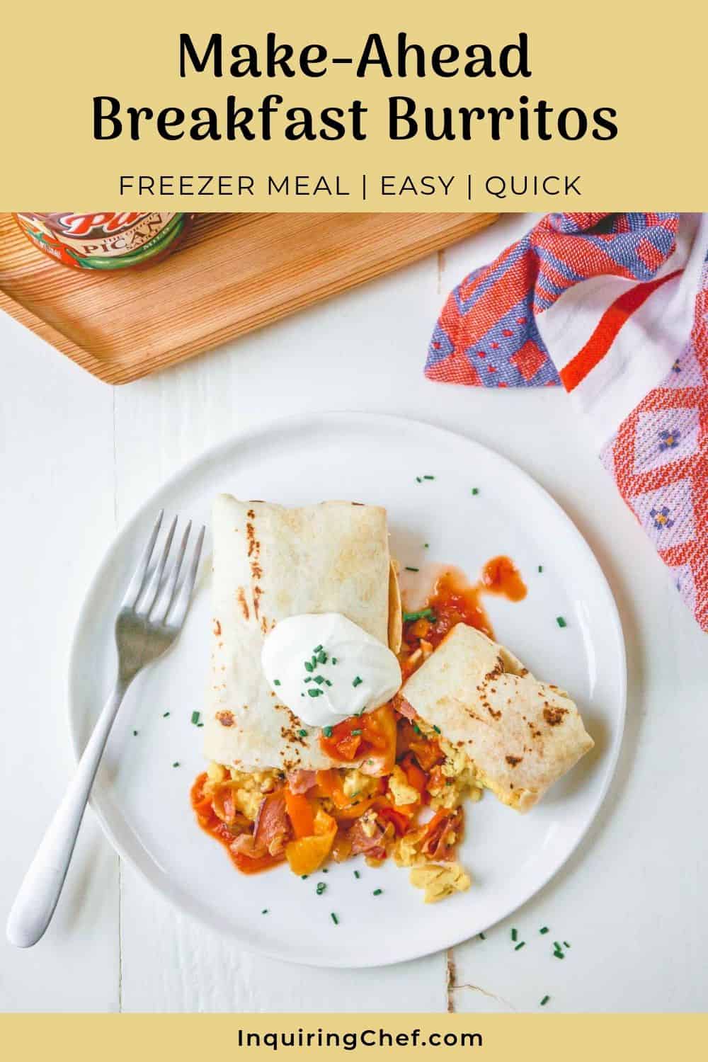 Make-Ahead Breakfast Burritos