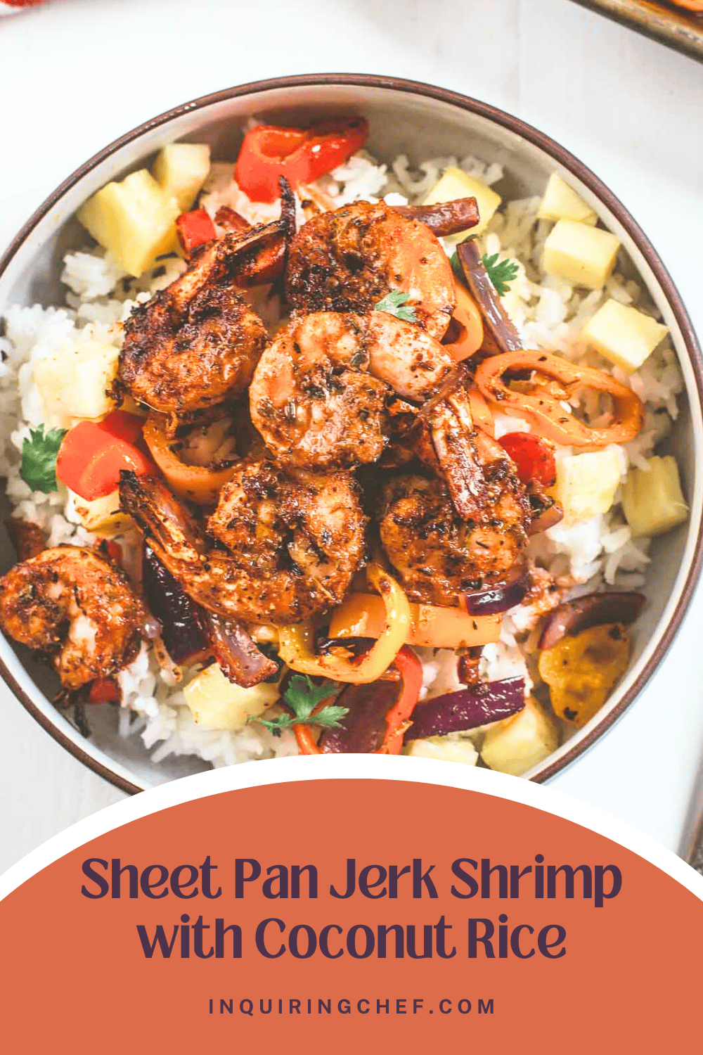 sheet pan jerk shrimp