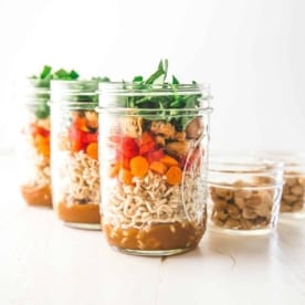 Thai Noodle Mason Jars