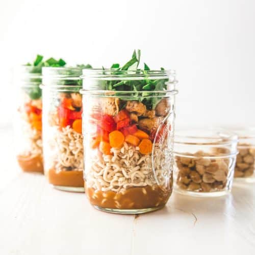 Mason Jar Instant Noodles - The Girl on Bloor