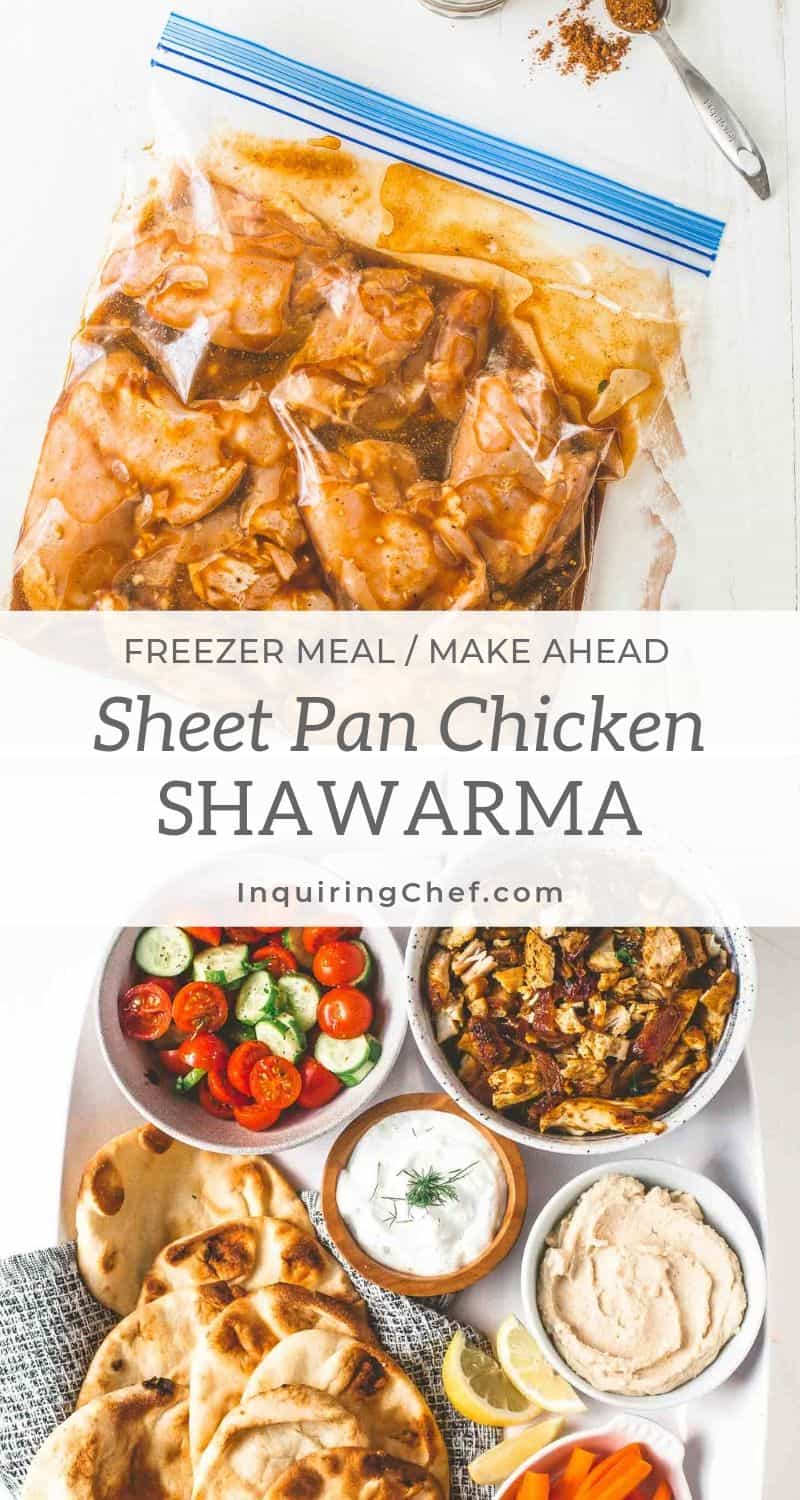 Sheet Pan Chicken Shawarma