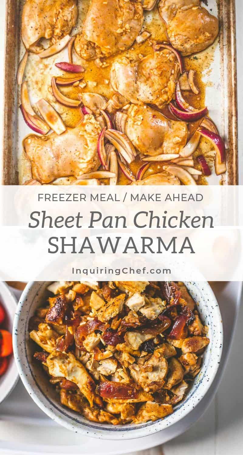 Sheet Pan Chicken Shawarma