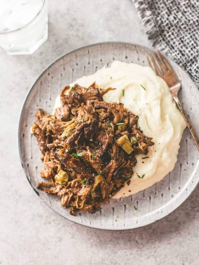 Slow Cooker Mississippi Roast from Scratch Recipe Inquiring Chef