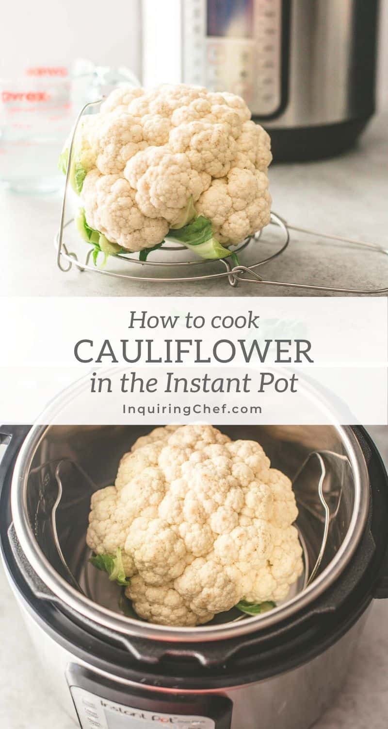 how to cook cauliflower in the instant pot