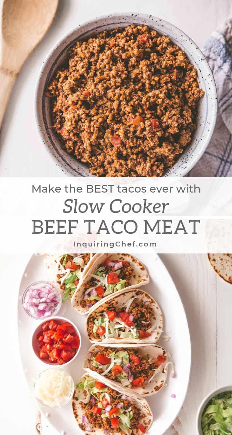 slow cooker taco meat