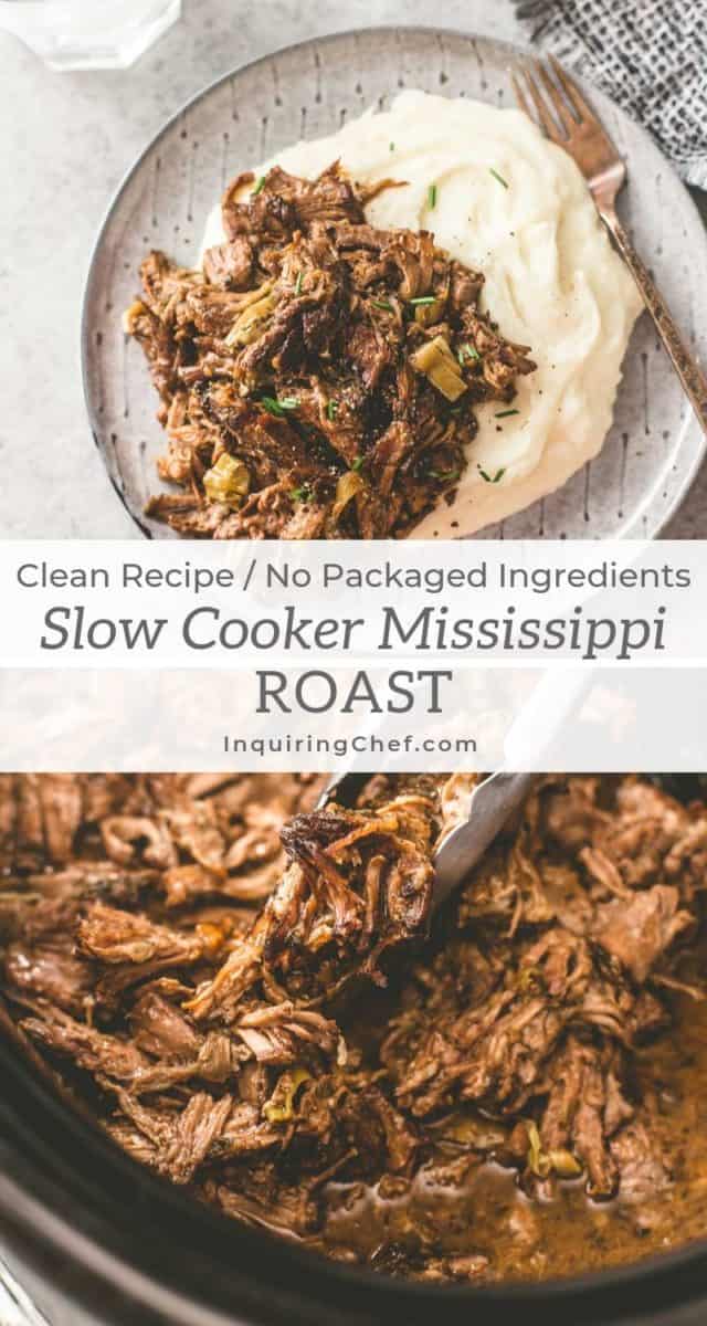 Slow Cooker Mississippi Roast