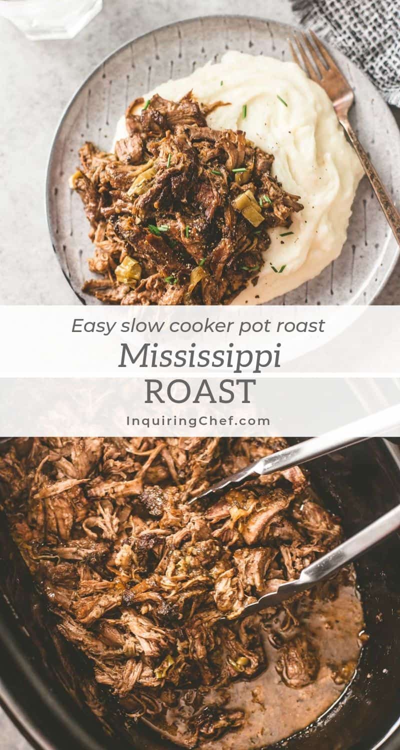 Slow Cooker Mississippi Roast