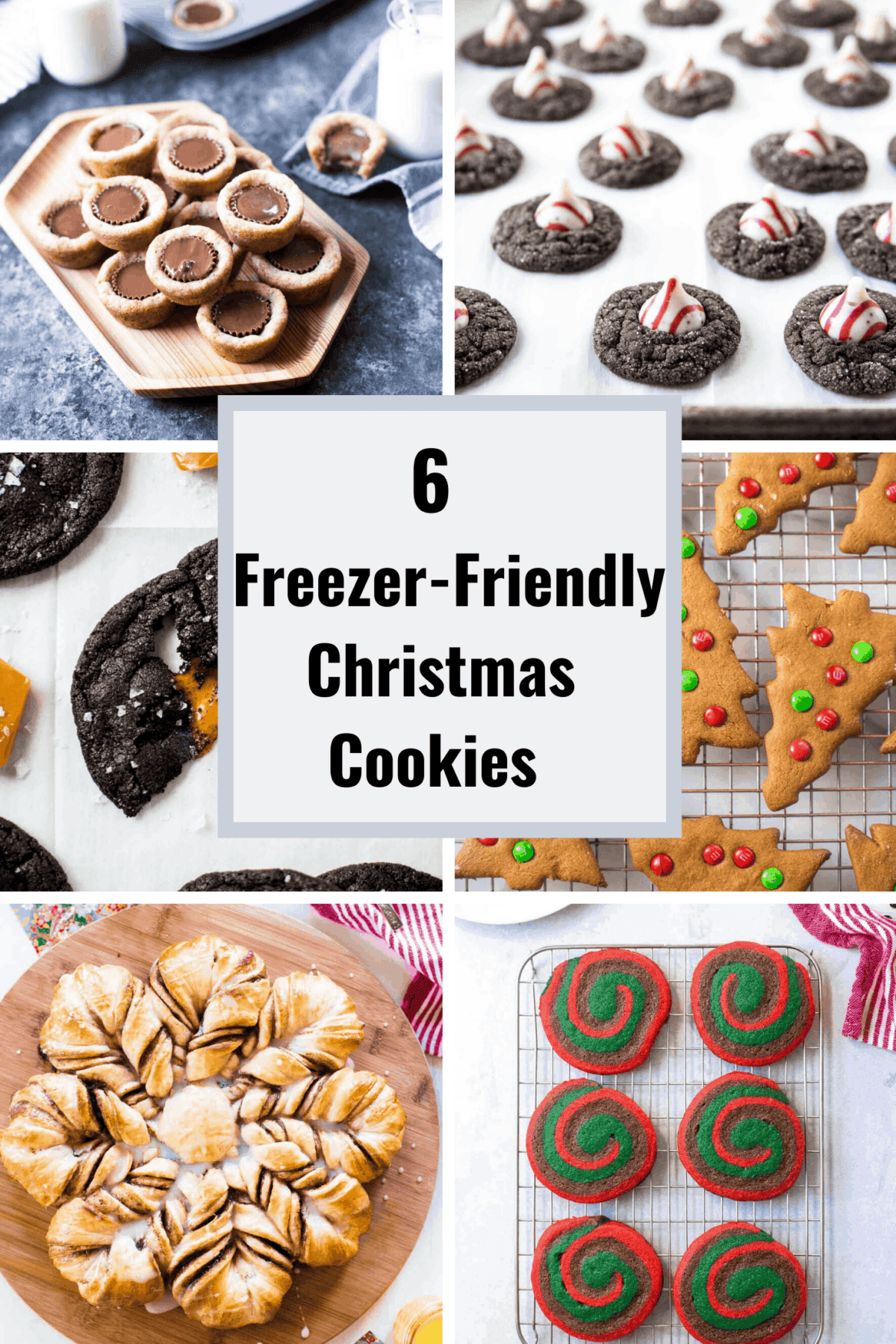 freezer friendly Christmas cookies