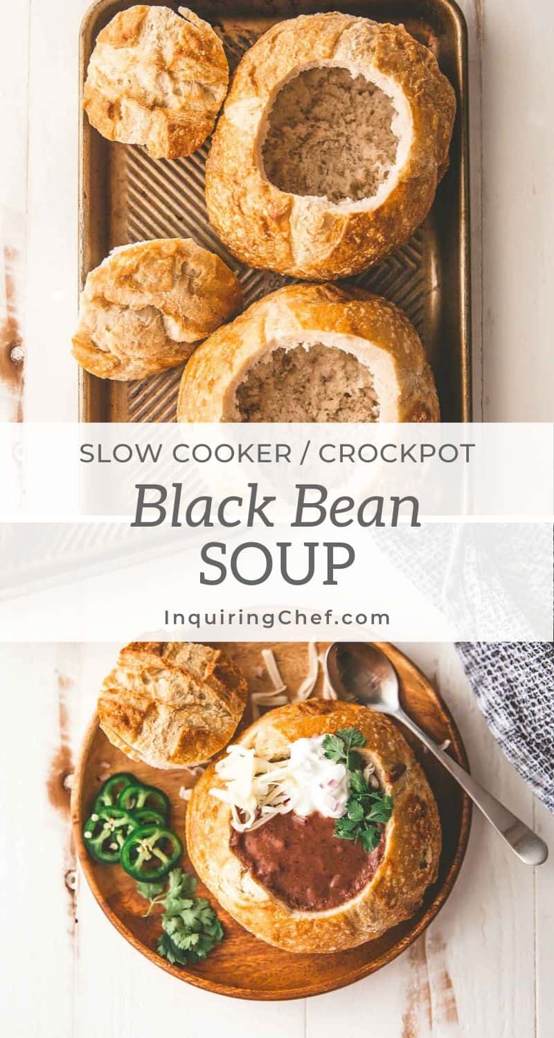 Slow Cooker Black Bean Soup