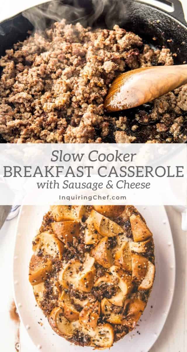 slow cooker breakfast casserole