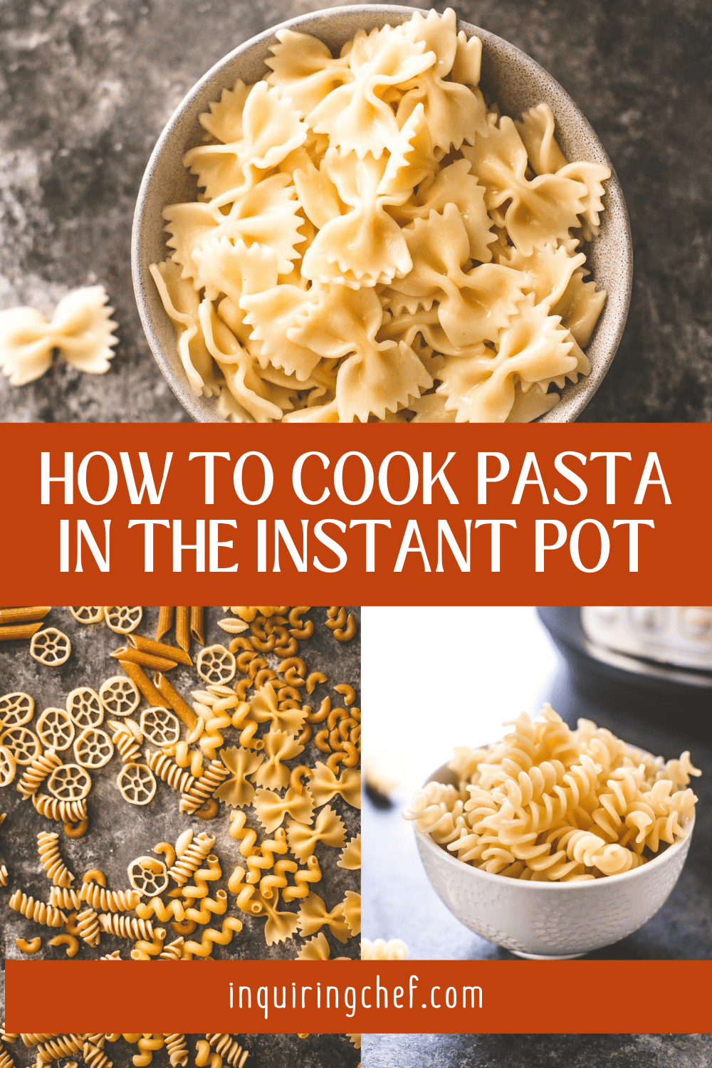how to cook pasta in the instant pot
