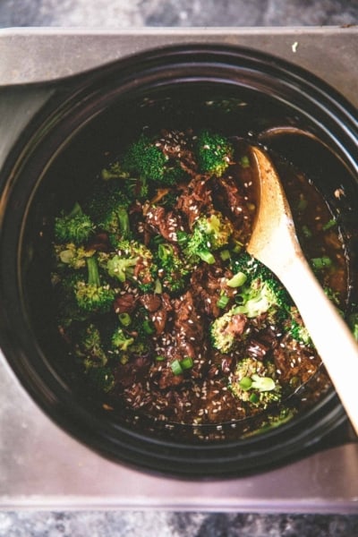 Slow Cooker Beef And Broccoli