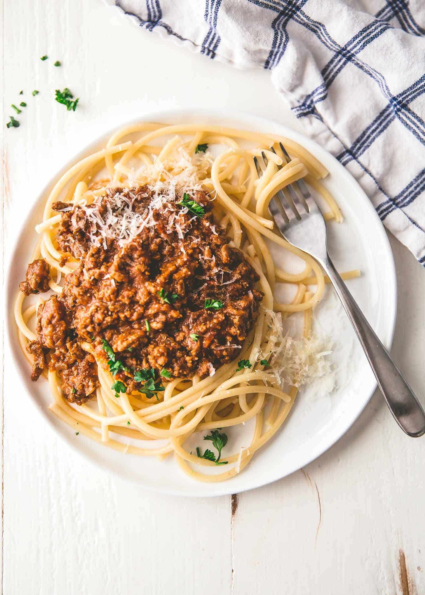 simple beef ragu