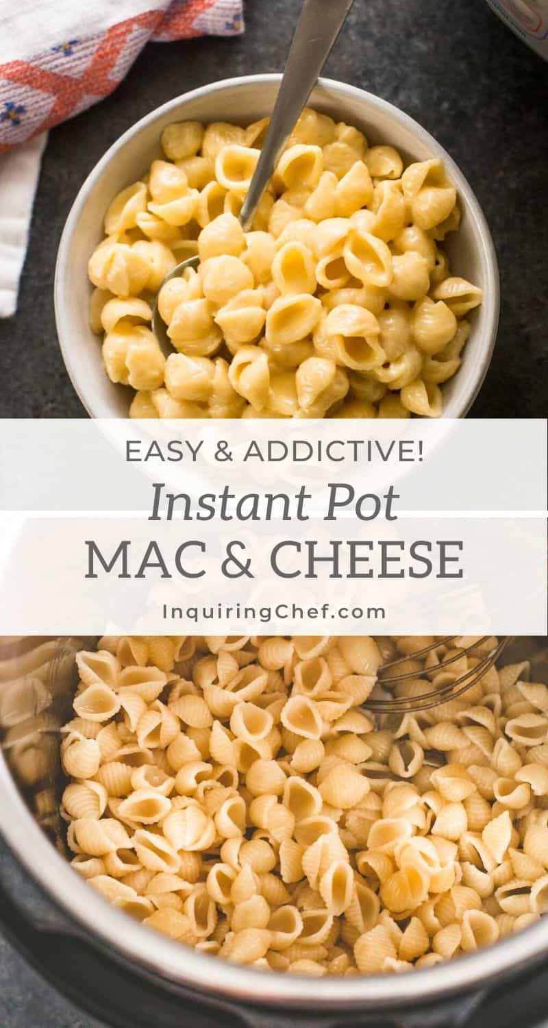 instant pot mac and cheese