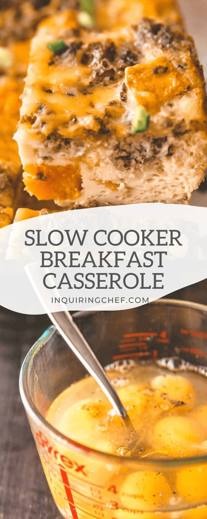 Slow Cooker Sausage Breakfast Casserole Recipe