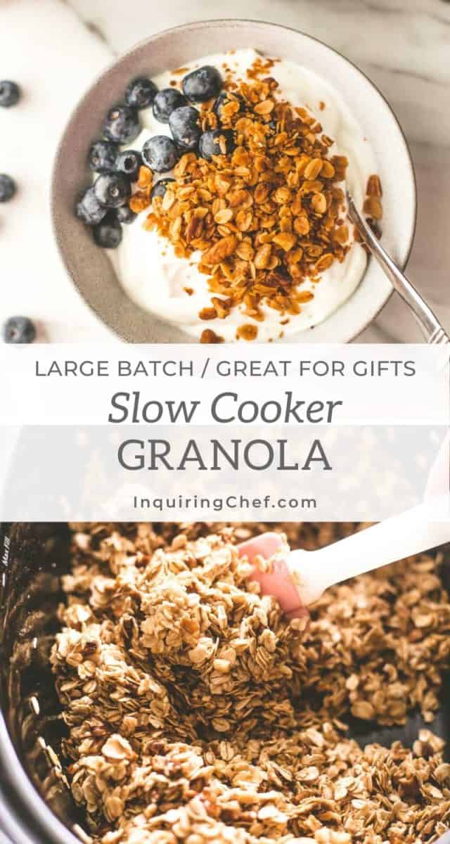 slow cooker granola