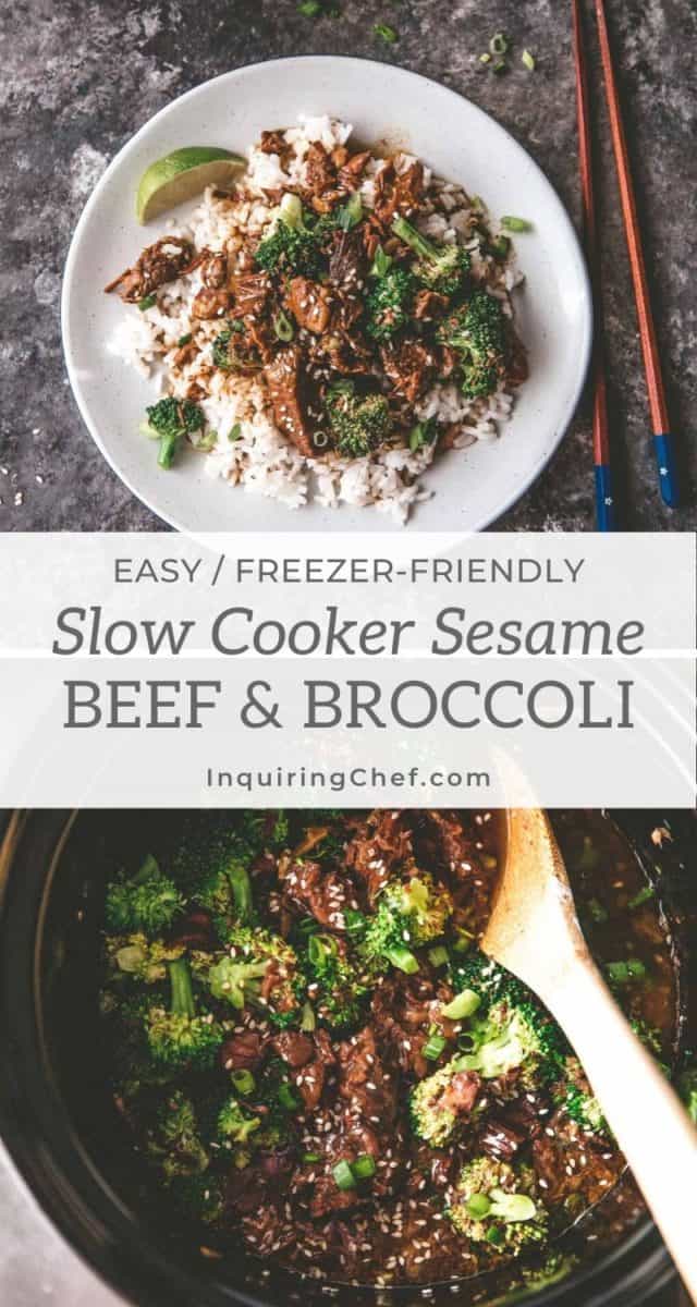 slow cooker beef and broccoli