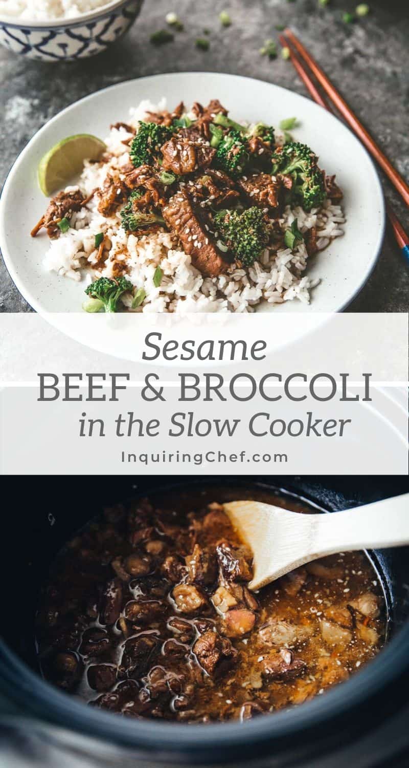 sesame beef and broccoli