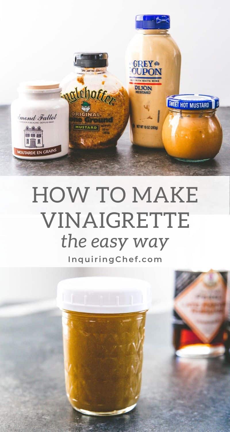 how to make vinaigrette