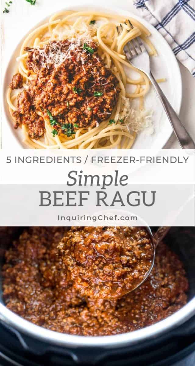 Simple Beef Ragu