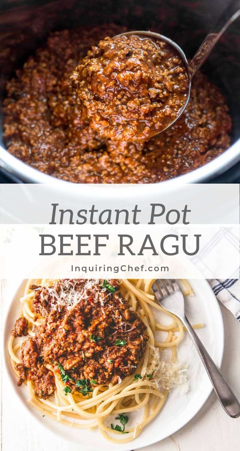Instant Pot Beef Ragu