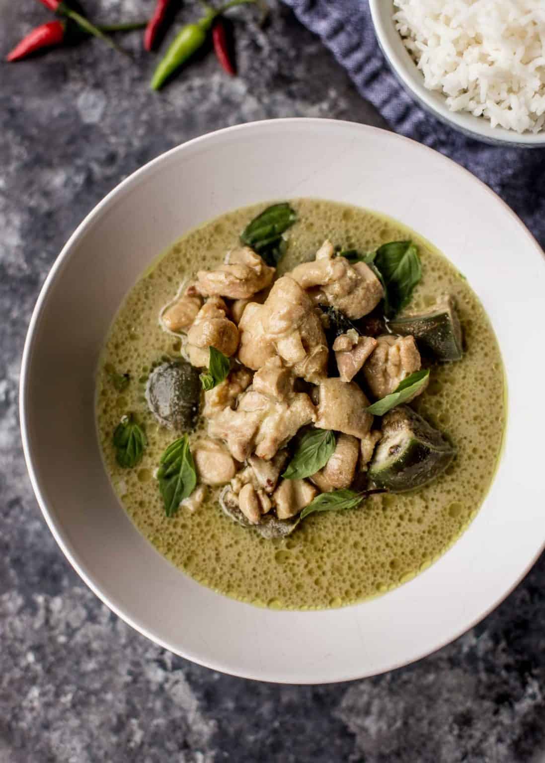 Thai Green Curry With Chicken