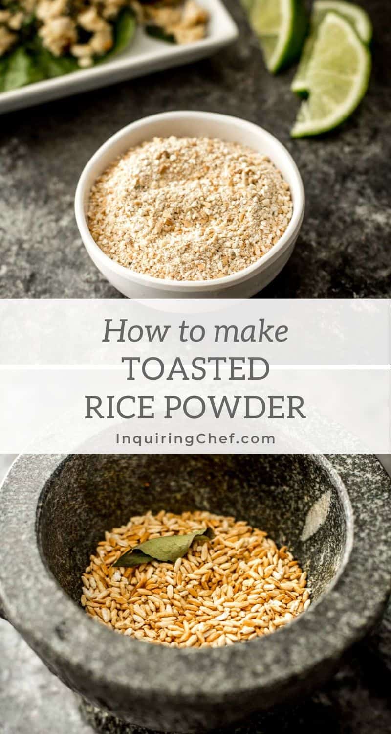 toasted rice powder